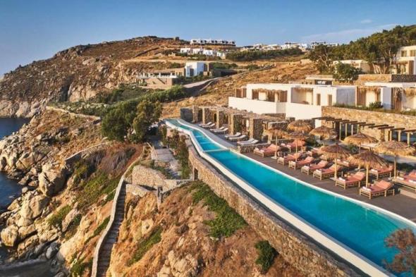 بالصور .. جولة على أجمل فنادق #ميكونوس اليونانية #اليونان #فنادق