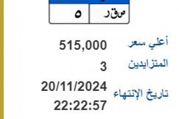 "صقر وقوة" تجاوزا نصف مليون جنيه، أسعار اللوحات المعدنية المميزةالثلاثاء 19/نوفمبر/2024 - 08:12 ص