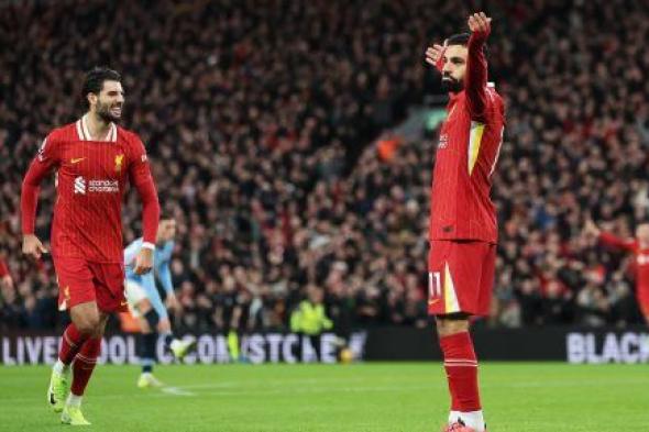 ليفربول ضد مانشستر سيتي .. محمد صلاح يصنع وجاكبو يسجل مبكرًا "فيديو"