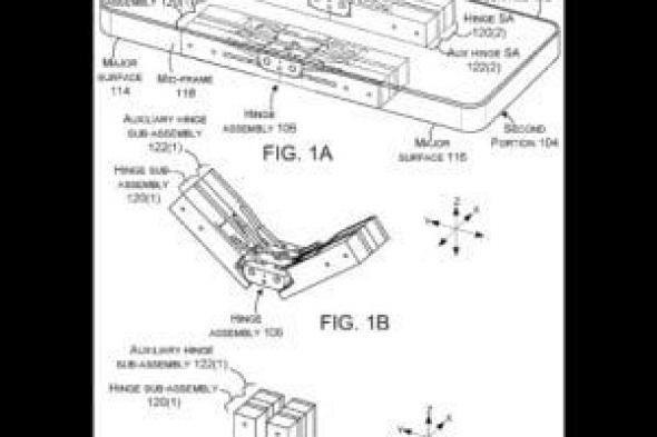 براءة اختراع من مايكروسوفت تلمح لإعادة إطلاق هاتفها القابل للطى Surface Duo