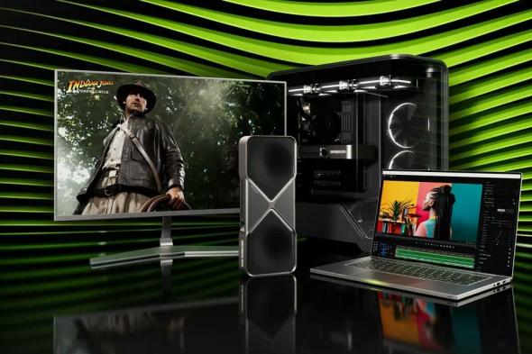 سلسلة Blackwell GeForce RTX 50 تفتح آفاقًا جديدة في عالم رسومات الكمبيوتر المدعومة ب #الذكاء_الاصطناعي #تقنية